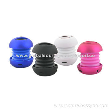 Hot Selling 3.5mm Portable Mini Bluetooth Hamburger Speakers with SIRI/Mic Function